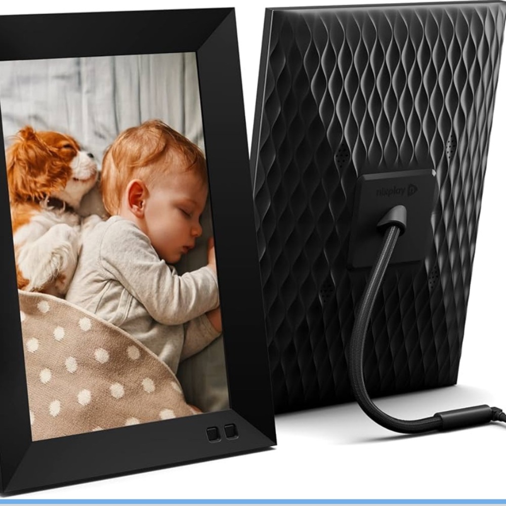 Nixplay Smart Digital Picture Frame I 10.1 inch I WiFi I Black